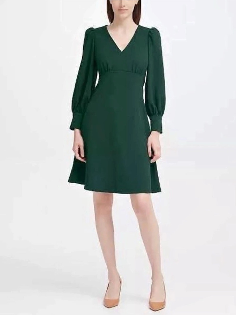 Calvin Klein Women's Green Dress Like New